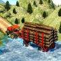 icon Drive Tractor Cargo TransportFarming