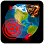 icon 3D Earthquakes Map & Volcanoes