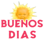 icon Buenos Dias Stickers