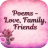 icon PoemsLove, Family, Friends 5.7