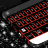 icon Neon Flame Keyboard Theme 1.270.15.84