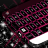 icon Pink Laser Keyboard Theme 1.270.15.85