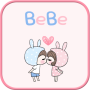 icon BeBe Couple2 GO sms theme