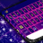 icon Keyboard Skin Neon Purple 1.270.15.83