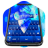 icon Simple Blue Keyboard 10.0 Orangish