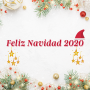 icon Feliz Navidad 2020 y Feliz Año Nuevo 2021
