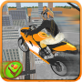 icon Tricky Stunt Rider - Wheelie City Flying Racing 3D