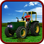 icon Farm Harvester Tractor Sim 3d