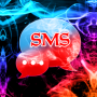 icon Color Smoke Theme GO SMS