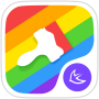icon Colorful rainbow theme