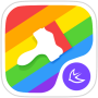 icon Colorful Rainbow Theme