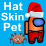 icon Among Us Hat Pet Skin