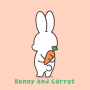 icon Bunny and Carrot