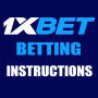 icon 1XBET Betting Instructions