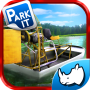 icon Swamp boat parking3D racer