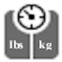 icon Pounds to Kilograms Converter