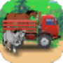 icon Transport Trucker Game : Animals