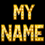 icon 3D Mein Name Live Wallpaper