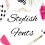icon Stylish Font for FlipFont , Cool Fonts Text Free