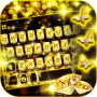 icon Golden Diamonds Keyboard Background