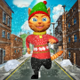 icon Leo Cat Ice RunFrozen City