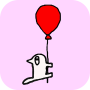icon Cat Balloon
