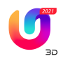 icon U Launcher 3D:3d themes