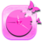 icon Pink Clock Widget 7.3.2