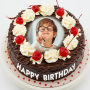icon Name Photo On Birthday Cake