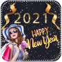 icon Happy New Year Photo Frames 2021