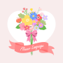 icon Flower Language Bloom Keyboard