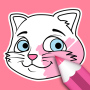icon Cat Coloring Pages