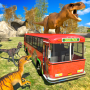 icon Dinosaur Park Tour Bus Driving