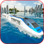 icon Water Surfer Floating Train