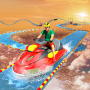 icon Impossible Water Slide Boat 3D