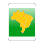 icon Blank Map, Brazil
