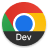 icon Chrome Dev 102.0.4989.0