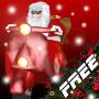 icon Santa Claus Scooter