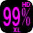 icon BN Pro PercentXL-b Neon HD Text 2.3.2