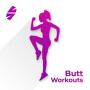 icon Woman Butt Home Workouts