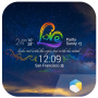 icon Rainbow Love theme widget