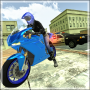 icon Motorbike vs Cop Car Chase