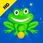 icon Fairy land: frog feeding