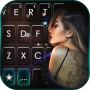 icon Sexy Tattoo Girl Keyboard Background