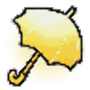 icon Yellow Umbrella