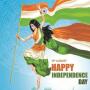 icon Happy India Independence Day