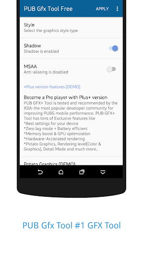 PUB Gfx Tool : 1 GFX Tool (NO BAN NO LAG) 0.17.1 Apk Free Download