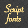 icon Script Fonts