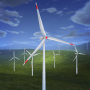 icon Wind Turbines 3D Free