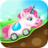 icon Unicorn Racing Car Animal VRoom 1.1